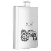 Flasque tracteur vintage Gray massey fergison  (Droite)