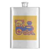 Flasque Train père Noël (devant)