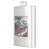 Flasque Train quand d'autres ne feront pas de vélo (Gauche)