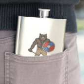 Flasque Transformé Viking Berserker ou Werebear (En situation)
