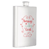 Flasque Travail de soins infirmiers (Droite)