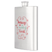 Flasque Travail de soins infirmiers (Gauche)