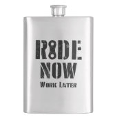 Flasque Travailler maintenant plus tard (devant)