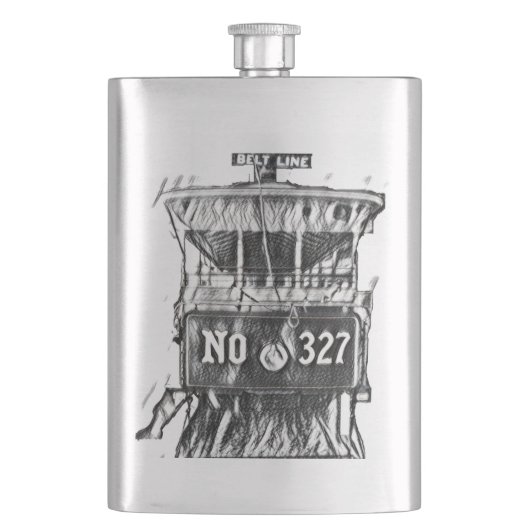 Flasque TRC Sketch Classic Flask (devant)