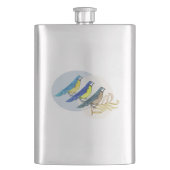 Flasque Trois oiseaux (devant)