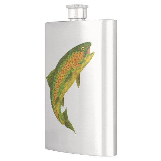 Flasque Truite arc-en-ciel feuille Aspen 4 (Gauche)