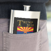FLASQUE TRUMP 2020 (En situation)