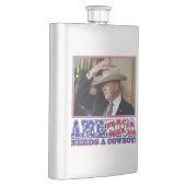 FLASQUE TRUMP-AMÉRIQUE-COWBOY (Droite)
