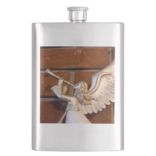 Flasque Trumpet d'argent I (devant)