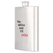 Flasque Tu Whines et je Vins (Gauche)