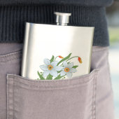 Flasque Tulipes et jonquilles Fleurs (En situation)