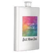 Flasque Typographie personnalisée Meilleure maman Meilleur (Droite)