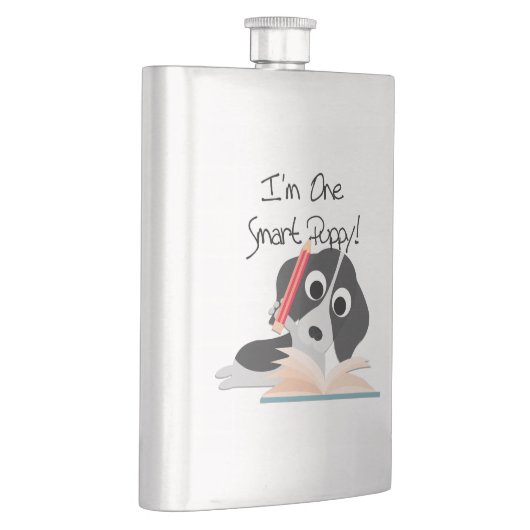 Flasque Un Chiot intelligent (Droite)