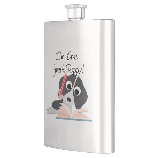 Flasque Un Chiot intelligent (Gauche)