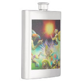 Flasque Une époque de peinture à l'huile repensée (Droite)