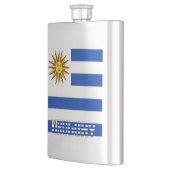 Flasque Uruguay Drapeau élégant patriotique (Gauche)