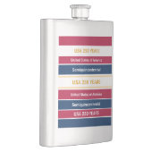 Flasque USA 250 Years Semiquincentennial Patriotic Stripes (Droite)