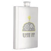 Flasque Utiliser votre cerveau (Droite)