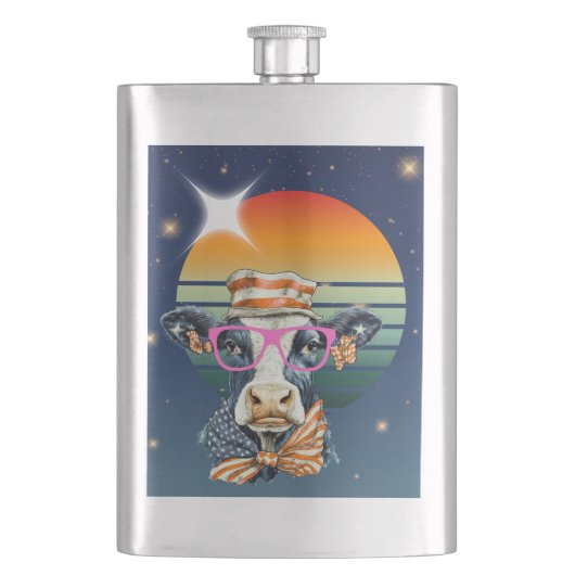 Flasque Vache américaine (devant)