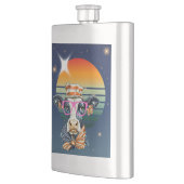 Flasque Vache américaine (Gauche)