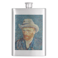 Van Gogh - Autoportrait avec un Casquette gris