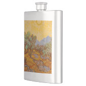 Flasque Van Gogh Olive Trees Soleil Jaune Ciel (Gauche)