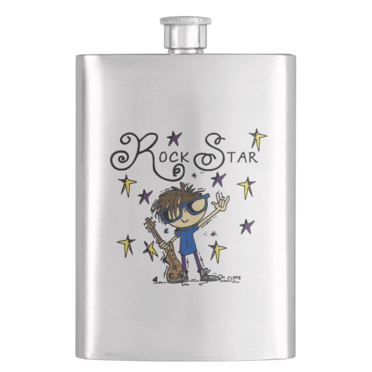 Flasque Vedette du rock de brune (devant)