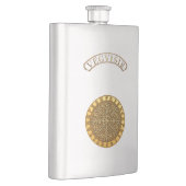 Flasque Vegvisir Boussole Dorée (Droite)