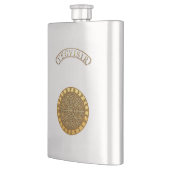 Flasque Vegvisir Boussole Dorée (Gauche)