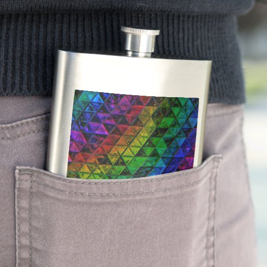 Flasque Verre de fierté (En situation)