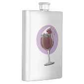 Flasque Verre de vin (Droite)