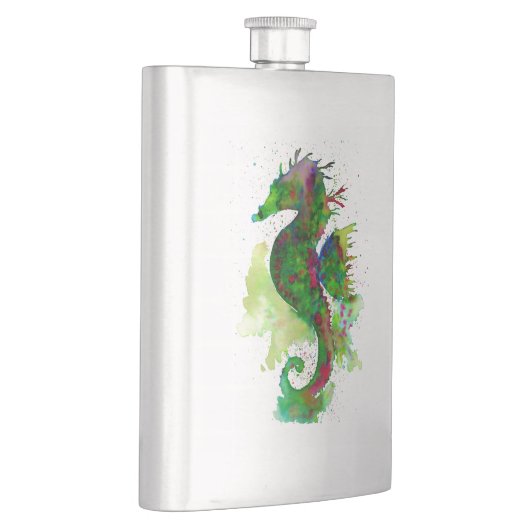 Flasque Vert aquarelle (Droite)