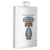 Flasque Vétérinaires des bérets verts SFG SF LRRP de (Droite)