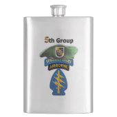 Flasque Vétérinaires des bérets verts SFG SF LRRP de (devant)