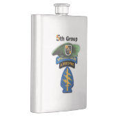 Flasque Vétérinaires des bérets verts SFG SF LRRP de (Droite)