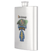 Flasque Vétérinaires des bérets verts SFG SF LRRP de (Gauche)