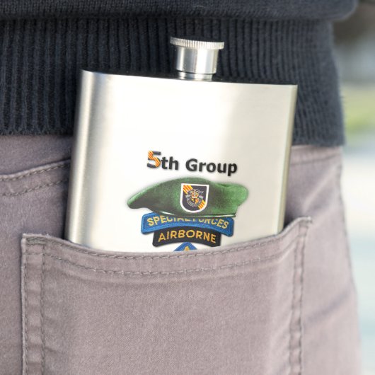 Flasque Vétérinaires des bérets verts SFG SF LRRP de (En situation)