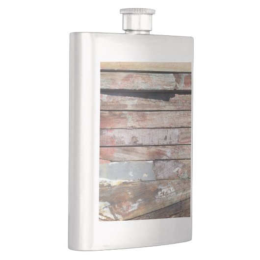 Flasque Vieux bois rustique bateau en bois plank (Droite)