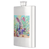 Flasque Vin Bunny de Pâques (Gauche)