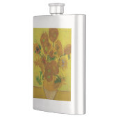 Flasque Vincent Van Gogh 15 Peinture de tournesols (Gauche)