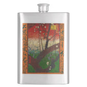 Flasque Vincent van Gogh - Arbre à prune floraison (devant)