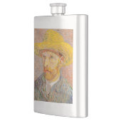 Flasque Vincent Van Gogh Auto-portrait peinture impression (Gauche)