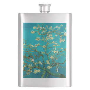 Flasque Vincent Van Gogh Blossoming Almond Tree Floral Art