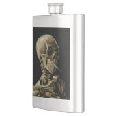 Flasque Vincent van Gogh - Crâne avec cigarette brûlante (Gauche)