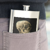 Flasque Vincent van Gogh - Crâne avec cigarette brûlante (En situation)