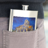 Flasque Vincent van Gogh - L'église d'Auvers (En situation)