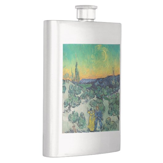 Flasque Vincent van Gogh - Paysage Lune avec couple (Droite)