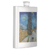Flasque Vincent van Gogh - Route avec Cypress et Star (Droite)