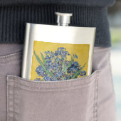 Flasque Vincent van Gogh - Vase avec iris (En situation)
