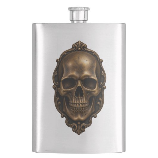 Flasque Vintage Skull (devant)
